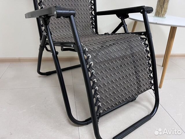 Кресло шезлонг складное