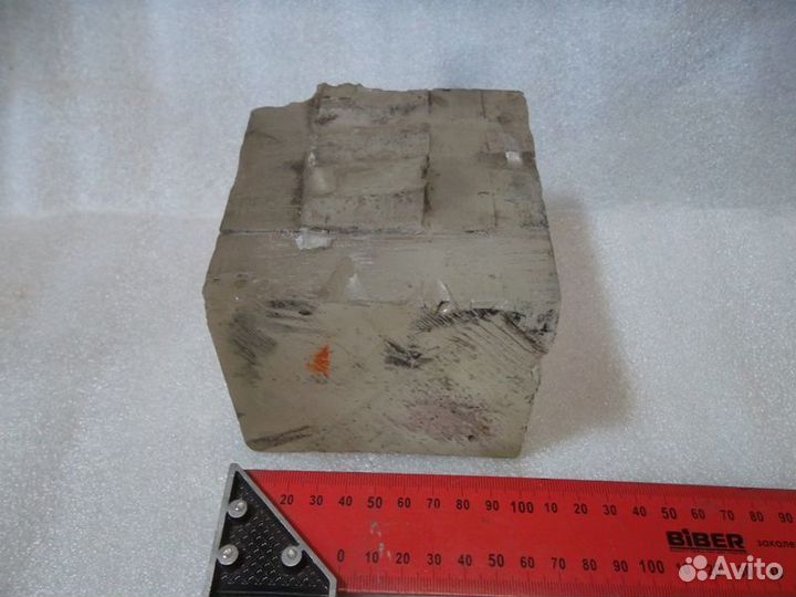 Оргстекло брусок 10х10х8см и др для поделок, хобби