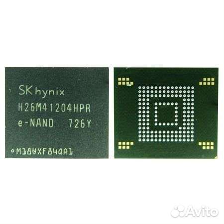 Новая Emmc h26m41204hpr