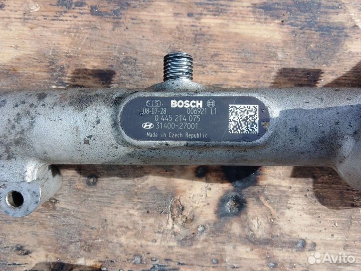 Топливная рампа на хюндай Туксон