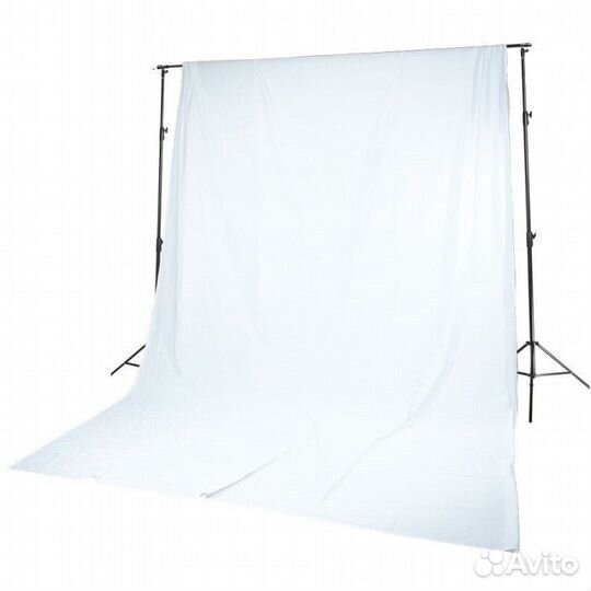 Фон Falcon Eyes FB-14 белый (бязь) 3х6 м