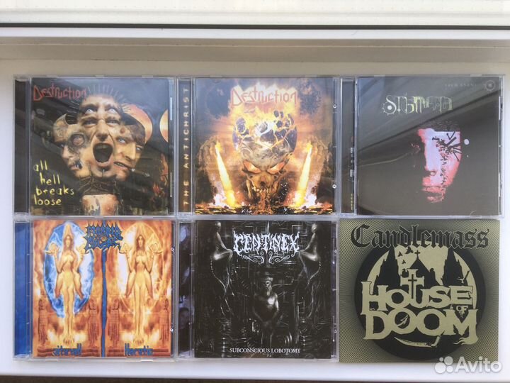 Фирменные CD и DVD Metal, Punk, Alternative