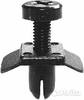 Клипса пластиковая 66824W1000