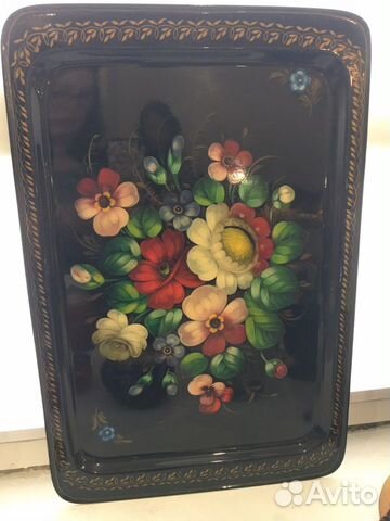 Подносы жостово СССР