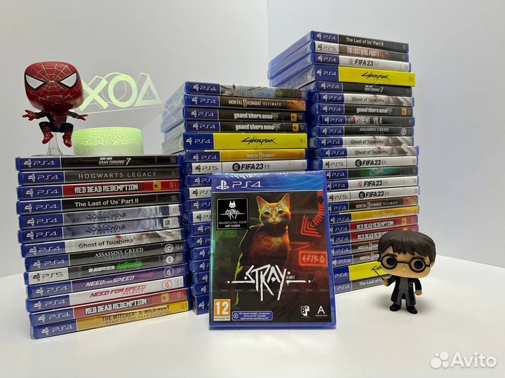 Игра для Ps4/Ps5 Stray новый