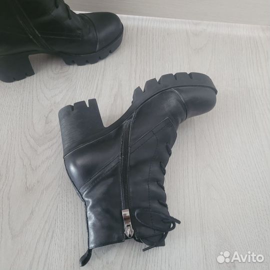 Ботинки р 35.кожа