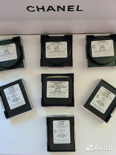 Пудры Chanel новые