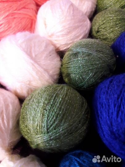 Клубки.пряжи для творчества