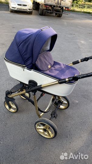 Коляска 2 в 1 adamex reggio