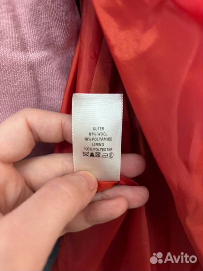 Пальто пиджак женское шерсть