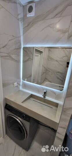 Раковина из керамогранита 100