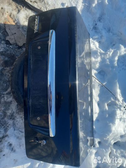 Крышка багажника лада приора седан
