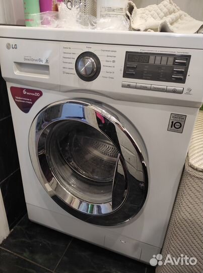 Стиральная машина lg 6 кг в отличном состоянии