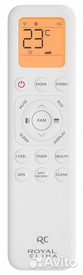 Кондиционеры Royal Clima Gloriа с ионизацией возду