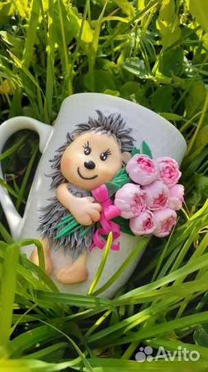 Кружка с декором