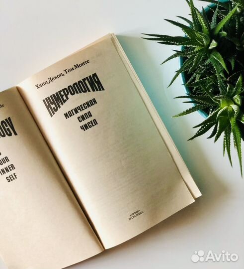 Книга Нумерология Магическая сила чисе Декоц Монте