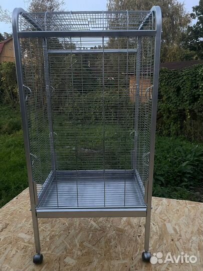 Большой вольер. клетка для попугая. доставка