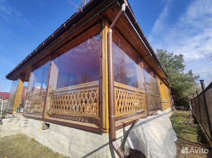 Мягкие и гибкие окна на террасу