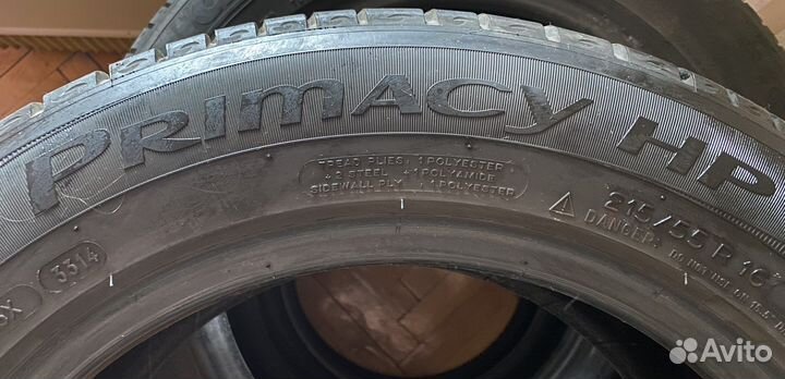 Michelin Primacy HP 215/55 R16 93V