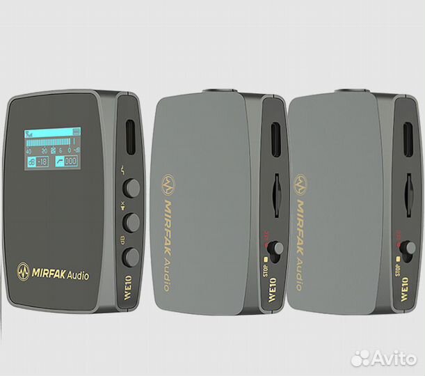 Радиосистема Mirfak Audio WE10 Pro (RX+2TX)