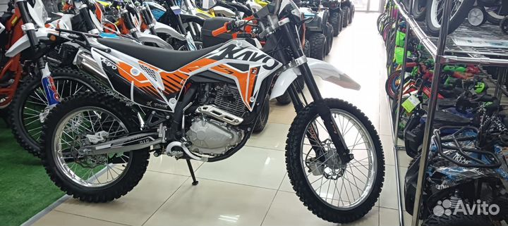 Мотоцикл кроссовый kayo T2 300 Enduro PR 21/18