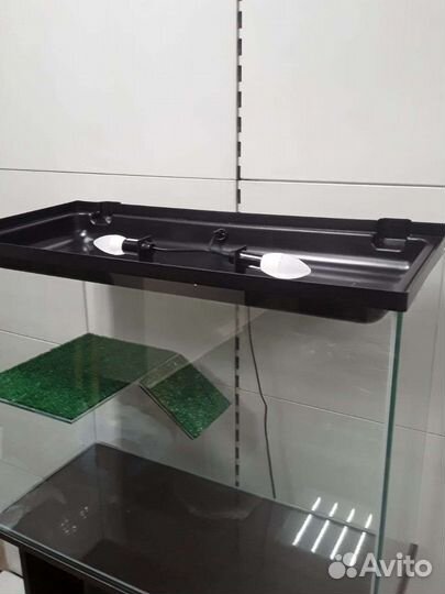 Аквариум для черепашки 140 л с крышкой