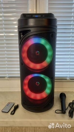 Портативная колонка с микрофоном