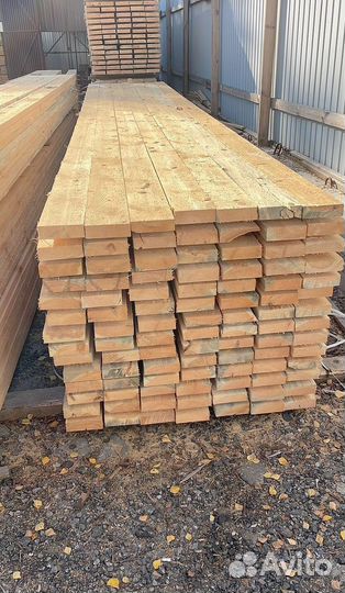 Доска обрезная 25х150х6000мм от производителя