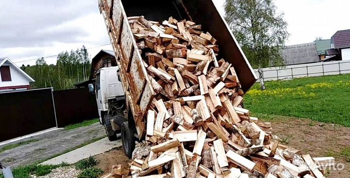 Дрова чурками
