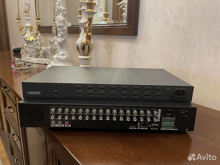 Усилитель-распред. hdmi VM-16H 1:16 и VSR-1652L