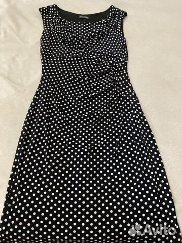 Платье в горошек Franco Calegari