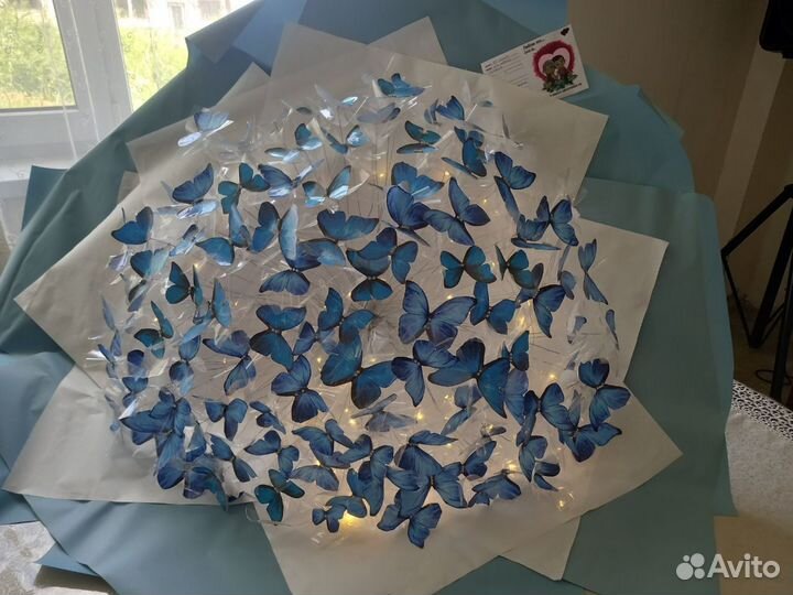 Букет из бабочек