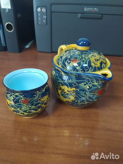 Чайник заварочный с чашечкой