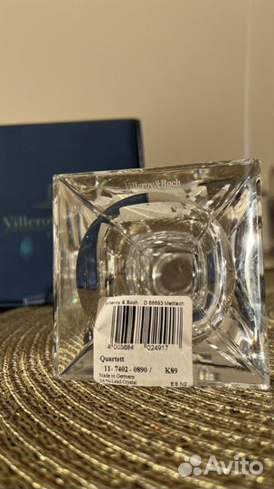 Подсвечник хрустальный Villeroy Boch