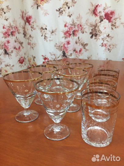 Рюмка и стопка стекло СССР