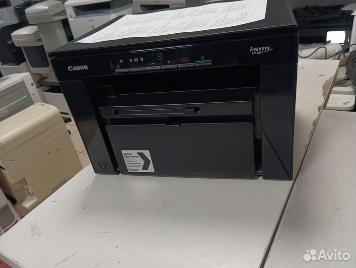 Мфу 3в1 Canon MF3010 пробег 31 стр