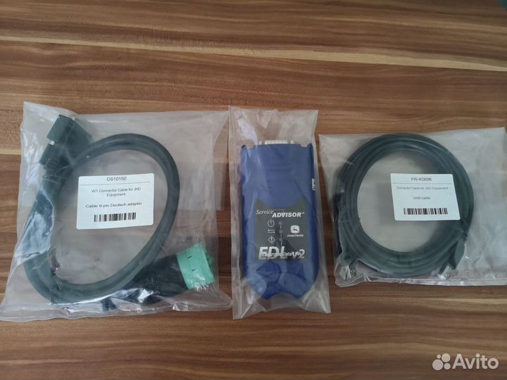 John deere EDL оригинальный + Service Advisor