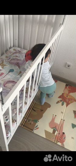 Детская кровать матрас И поперечный маятник