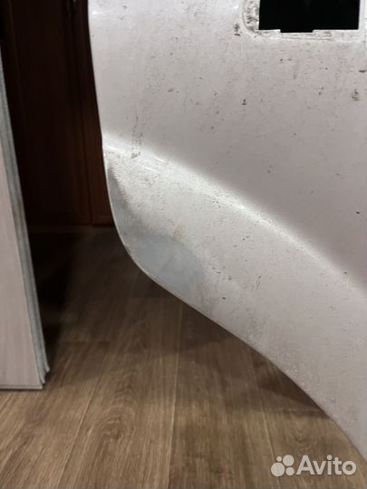 Дверь на ford focus 2 седан (серебро)