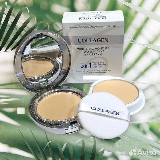 Пудра collagen тональный крем Maybelline Kiko Max