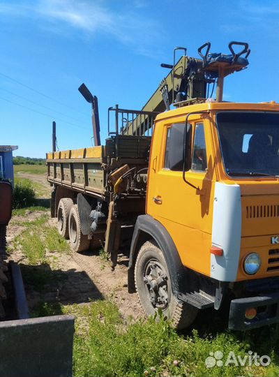 КАМАЗ 55102 с КМУ, 1989