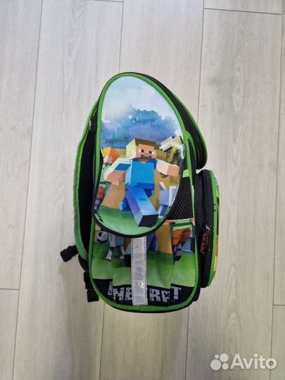 Рюкзак школьный для мальчика Minecraft 3D, бу