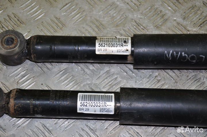 Амортизатор задний комплект Renault Logan 2