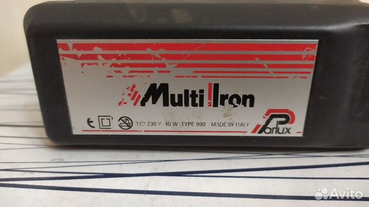 Выпрямители с гофронасадками Parlux Multi Ironv