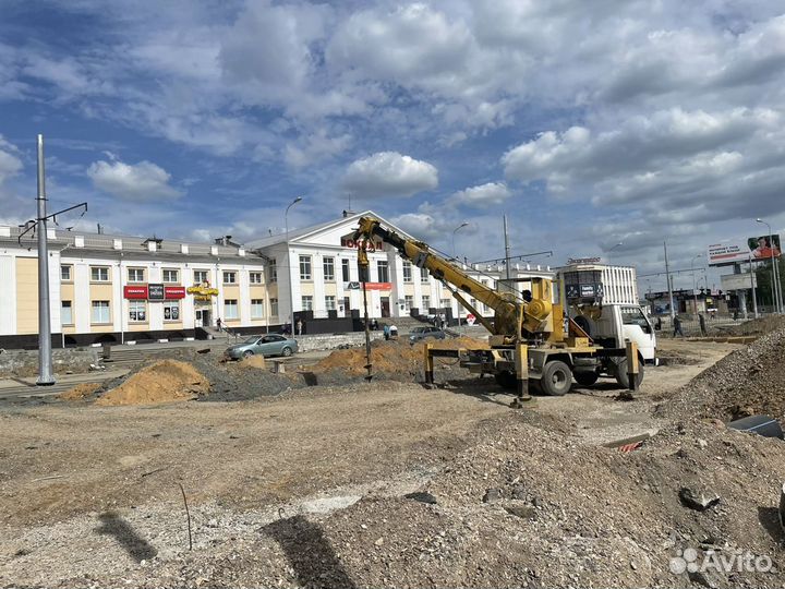 Услуги ямобура, вышка до 12м, опоры лэп