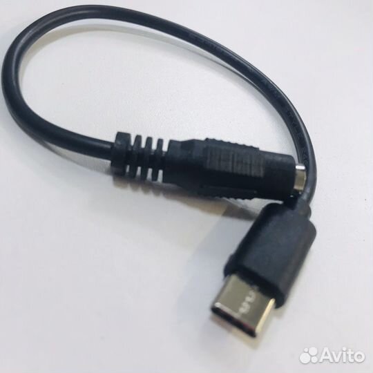 Переходник с USB Type-C (M) на 5,5*2,5 (F)