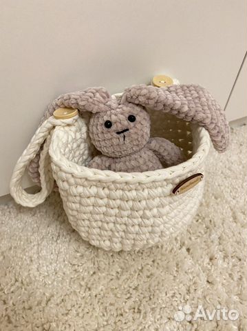 Корзина плетеная новая