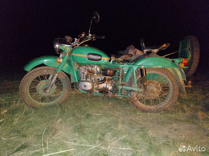 Урал с люлькой