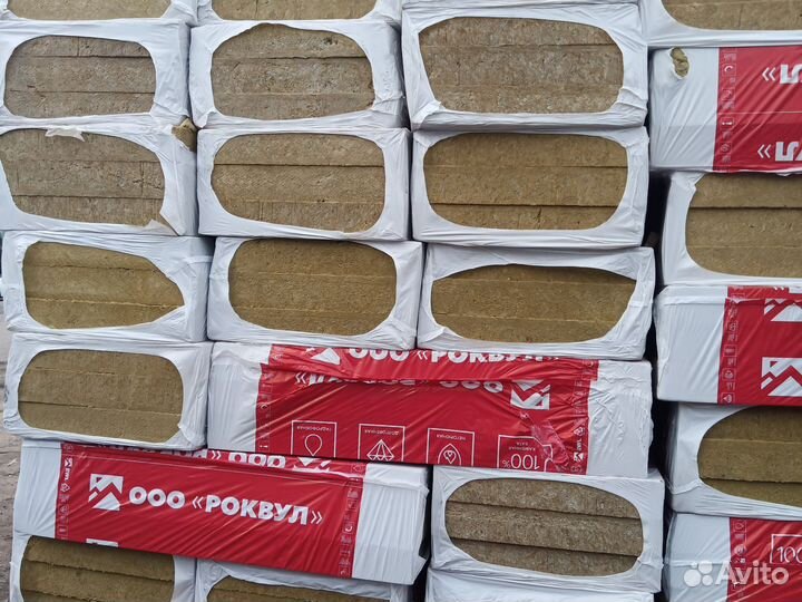 Фасадный утеплитель rockwool 30, 50, 100, 150 мм