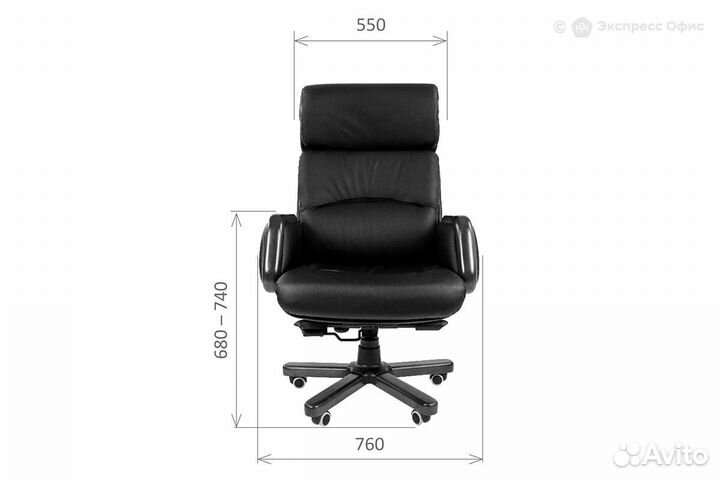 Кресло для руководителя Chairman 417